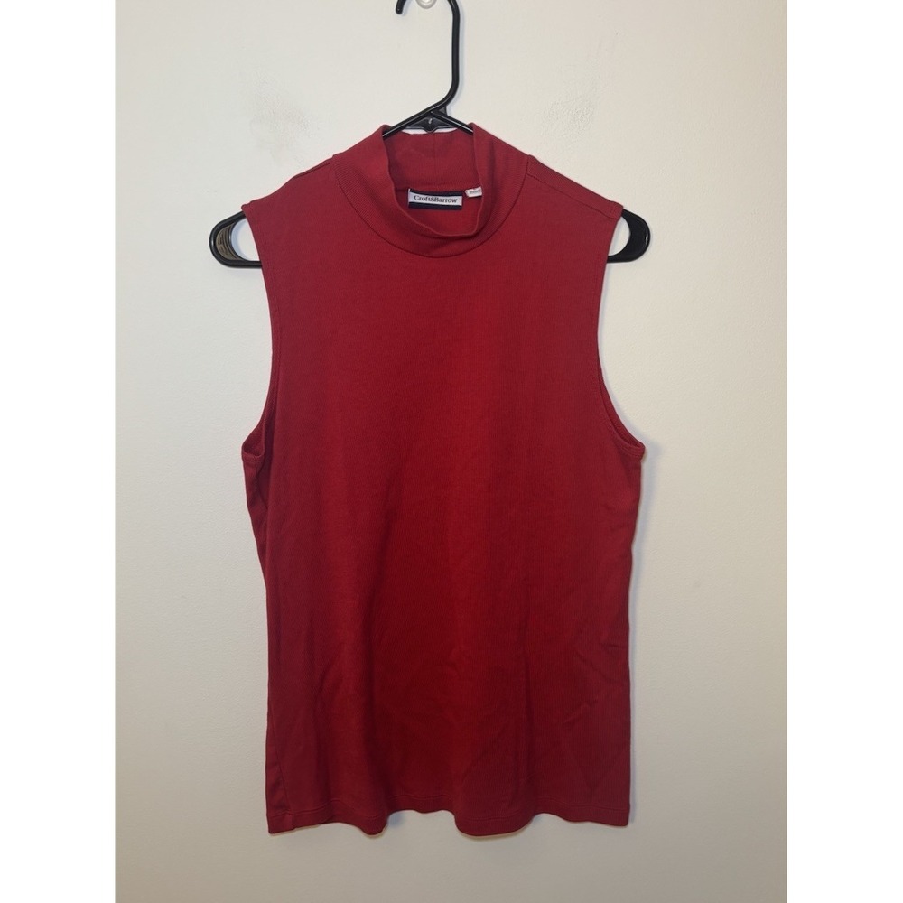 Croft & Barrow Red Tank‎ Large
